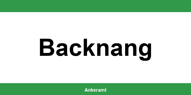Kontakt zur Ausländerbehörde Backnang – Termin online