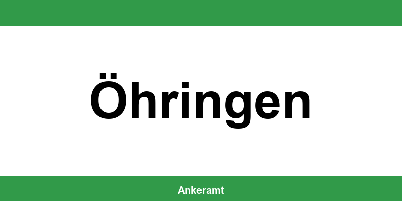 Kontakt zur Ausländerbehörde Öhringen – Termin online