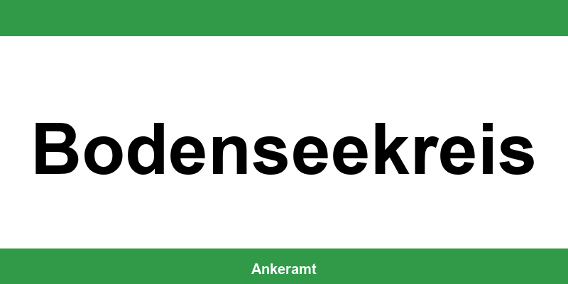 Kontakt zur Ausländerbehörde Bodenseekreis – Termin online