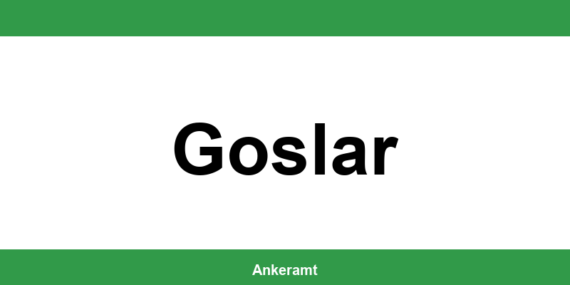 Kontakt zur Ausländerbehörde Goslar – Termin online