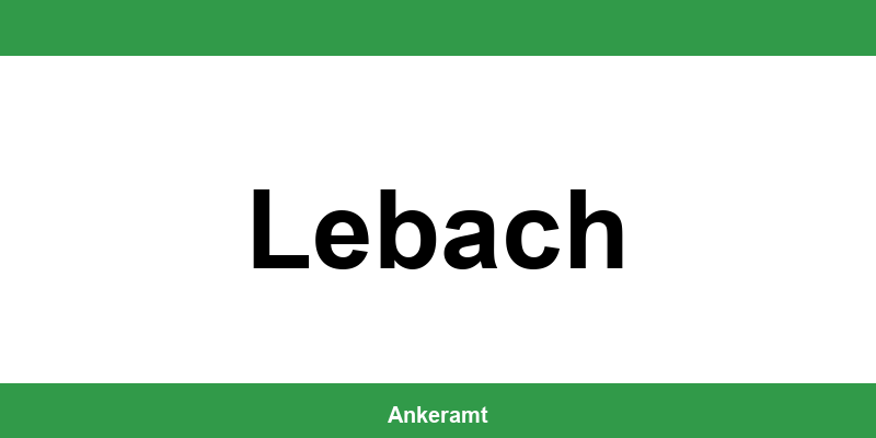 Kontakt zur Ausländerbehörde Lebach – Termin online