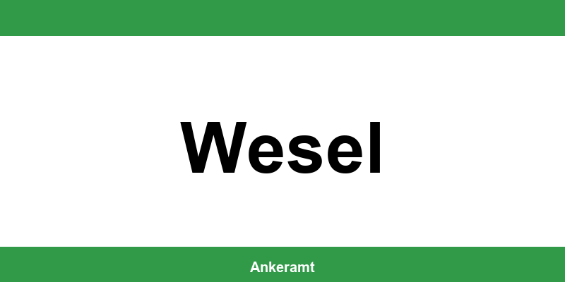 Kontakt zur Ausländerbehörde Wesel – Termin online