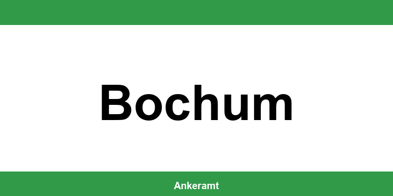 Kontakt zur Ausländerbehörde Bochum – Termin online