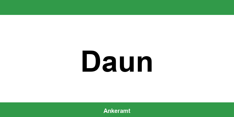 Kontakt zur Ausländerbehörde Daun – Termin online