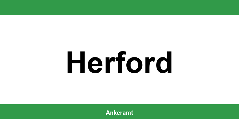 Kontakt zur Ausländerbehörde Herford – Termin online