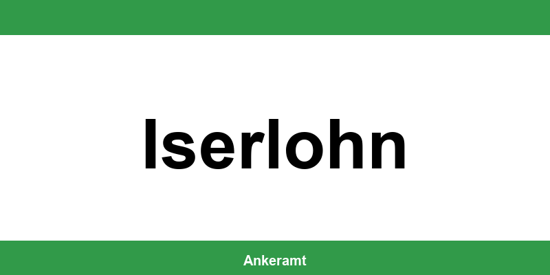Kontakt zur Ausländerbehörde Iserlohn – Termin online