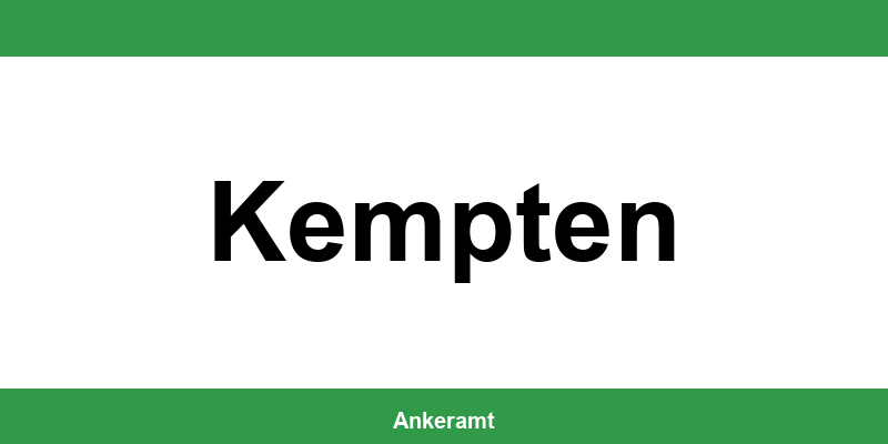 Kontakt zur Ausländerbehörde Kempten – Termin online