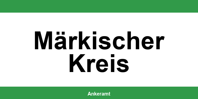Kontakt zur Ausländerbehörde Märkischer Kreis – Termin online