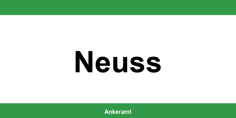 Kontakt zur Ausländerbehörde Neuss – Termin online