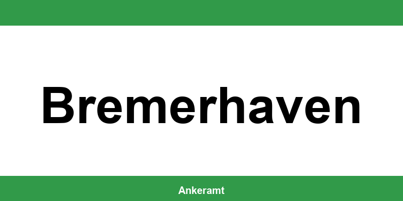 Kontakt zur Ausländerbehörde Bremerhaven – Termin online