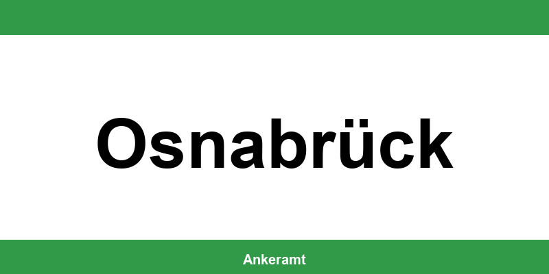 Kontakt zur Ausländerbehörde Osnabrück – Termin online
