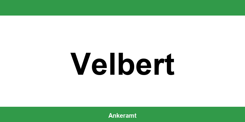 Kontakt zur Ausländerbehörde Velbert – Termin online