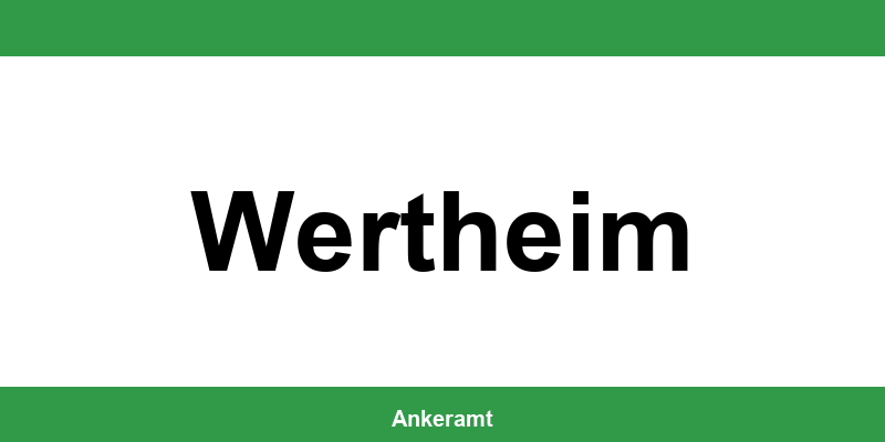 Kontakt zur Ausländerbehörde Wertheim – Termin online