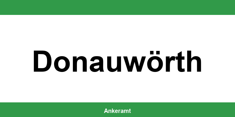 Kontakt zur Ausländerbehörde Donauwörth – Termin online