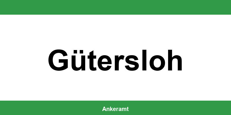 Kontakt zur Ausländerbehörde Gütersloh – Termin online