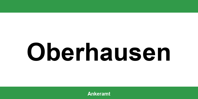 Kontakt zur Ausländerbehörde Oberhausen – Termin online