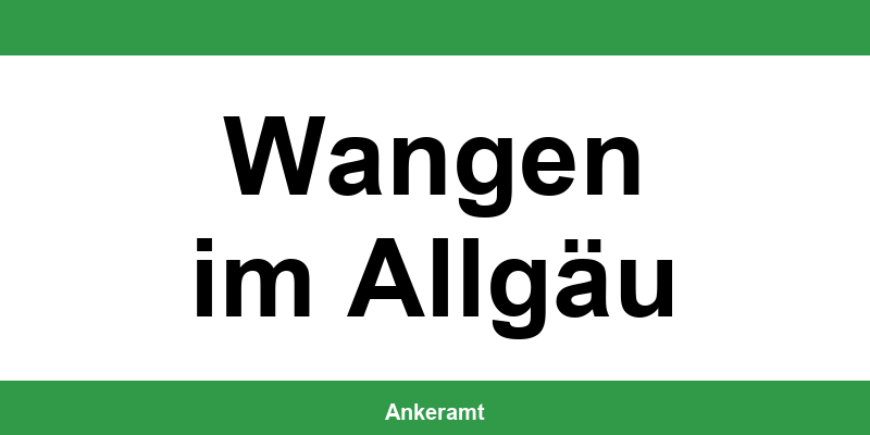 Kontakt zur Ausländerbehörde Wangen im Allgäu – Termin online