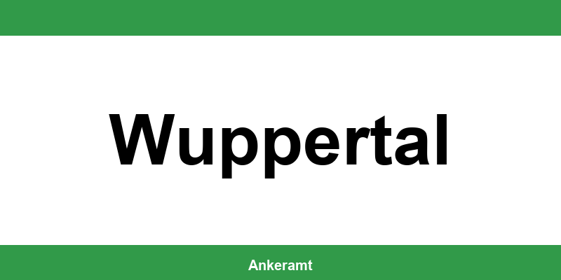 Kontakt zur Ausländerbehörde Wuppertal – Termin online