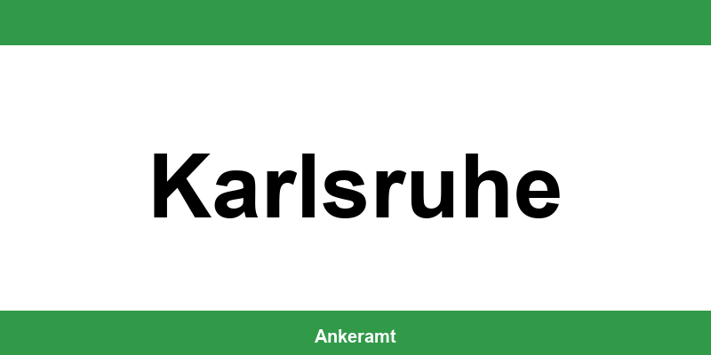 Kontakt zur Ausländerbehörde Karlsruhe – Termin online